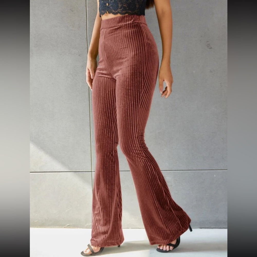 🔹Shein velvet pants